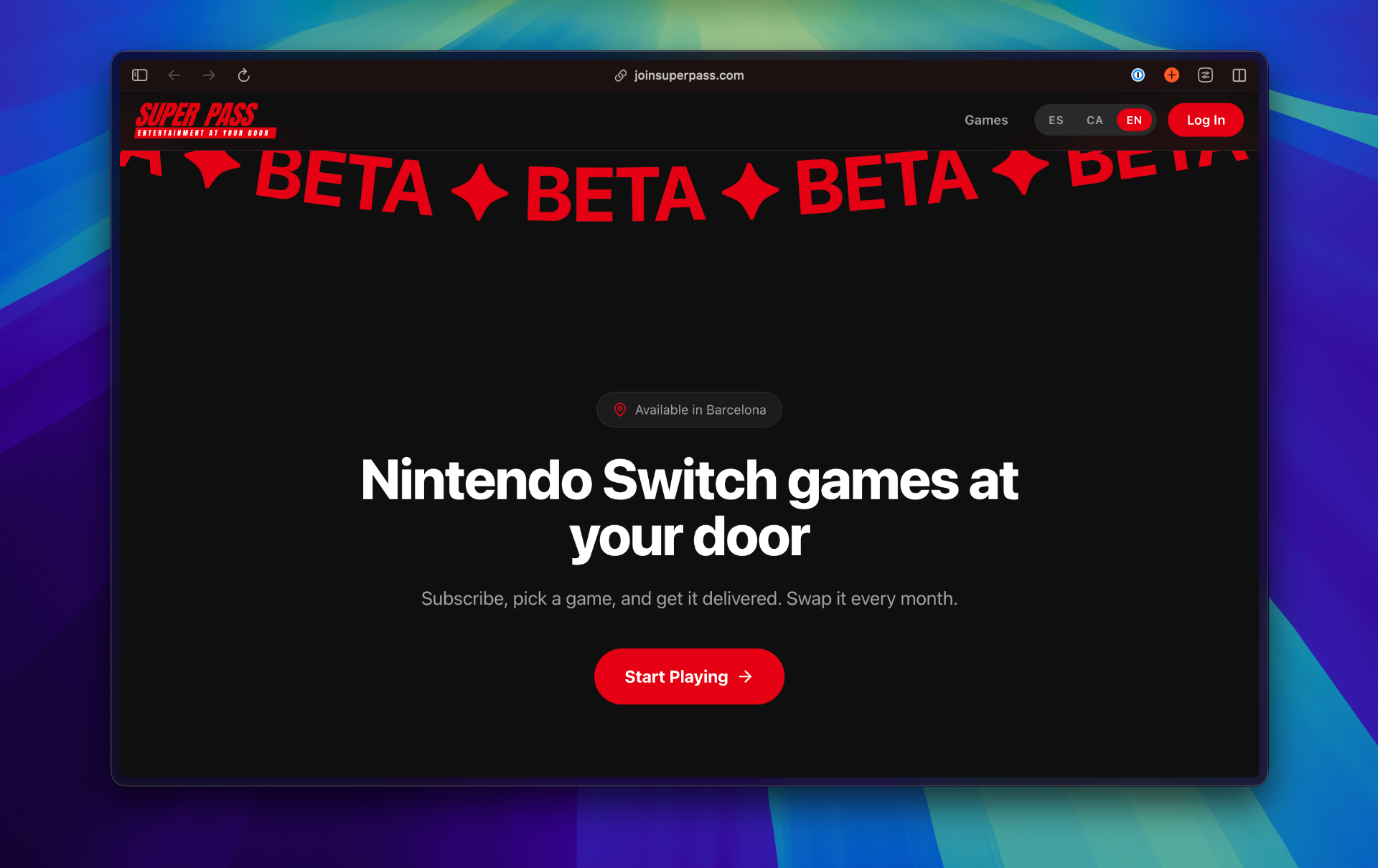 SuperPass screenshot